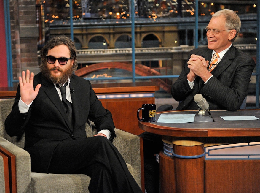 Joaquin Phoenix, David Letterman